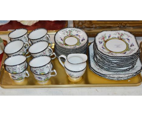 39 PIECES OF MELBA TEA WARE     