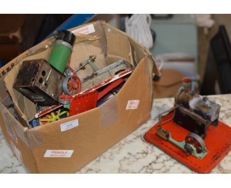 VARIOUS STEAM ENGINE PARTS     