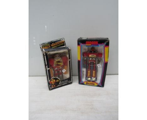 A boxed Mattel Shogun Warriors "Daimos" diecast figure and a boxed Space Warriors "Ataro" figure (2) 