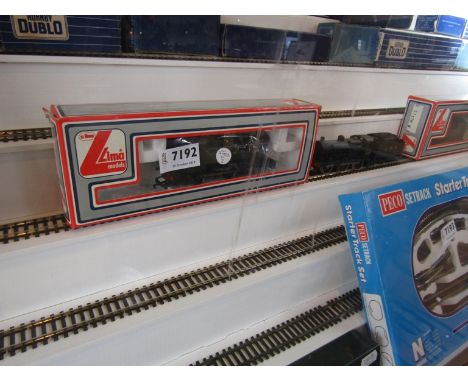 Four boxed/part boxed Lima 00 gauge locomotives and an unboxed example
