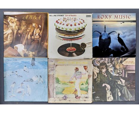 VINTAGE VINYL LP RECORDS, C1970'S / 80'S 