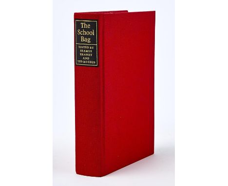 HEANEY, SEAMUS AND TED HUGHES, JOINT EDITORS - THE SCHOOL BAG, FIRST EDITION, NUMBER 110 FROM THE 200 COPIES SIGNED BY THE ED