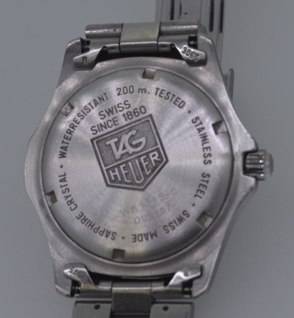 Tag Heuer A gentleman s stainless steel 2000 series wristwatch