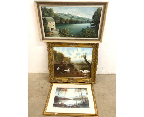 Two decorative prints and a limited edition print. 