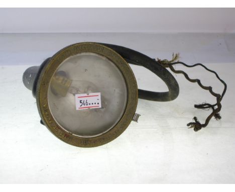 Old Vintage Antique - Mining or Inspection Head Lamp Torch