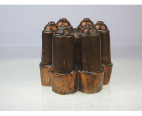 Old Vintage Antique - Copper Kitchenalia Jelly Mould Victorian