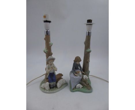 Two Nao table lamps, overall height 48cm (2). All electrical items in this lot have been PAT tested for safety and have passe