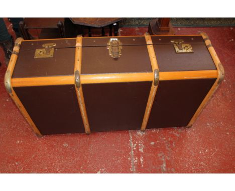 A vintage trunk