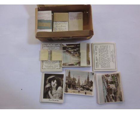 GALLAHER CIGARETTE CARDS sets to include two large Art Treasures of the World (first series 24), Scenes from the Empire (fort