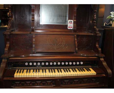 MAHOGANY STORY A CLARK HARMONIUM