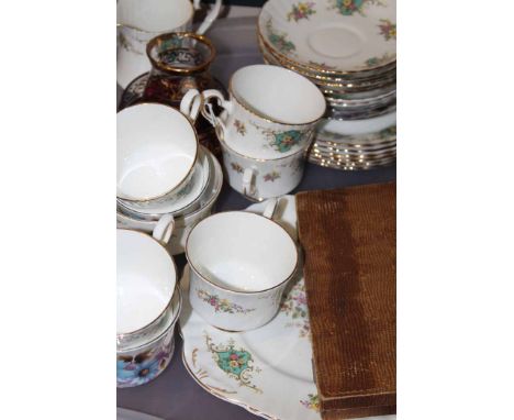 ROYAL STAFFORD 'TRUE LOVE' PATTERN PART TEA SERVICE
comprising four cups, eight saucers, six side plates, sugar and cream; to