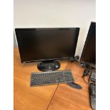 LOT: (4) moniteur+clavier