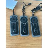commandes pour ordinateur (x3)