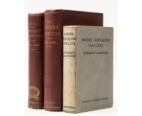 NO RESERVE Marx (Karl) The Eastern Question, first English edition, folding colour map at end, previous owner's ink inscripti