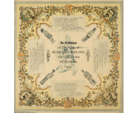 NO RESERVE Kipling (Rudyard).- Grolier Club (The) An Exhibition of The Works of Rudyard Kipling, The Grolier Club of New York