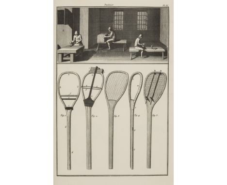 Tennis.- De Garsault (M.) The Art of the Tennis-Raquet Maker and of Tennis, number 189 of 200 copies signed by C. B. Gabriel,
