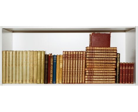 Austen (Jane) [The Novels], 6 vol. in 10, edited by R. Brimley Johnson, mixed edition, plates by William C. Cooke, decoration