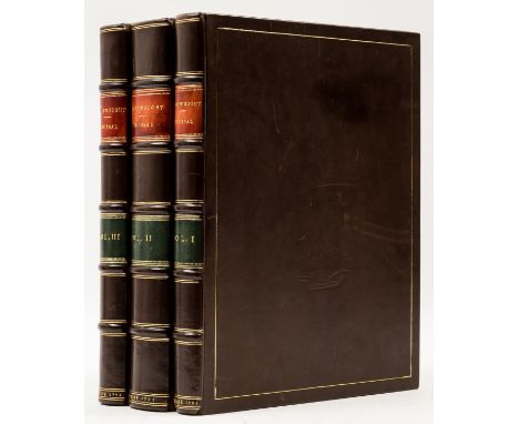 America.- Cartwright (George) A Journal of Transaction and Events ... on the Coast of Labrador, 3 vol., first edition, engrav