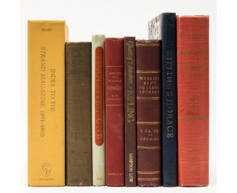 NO RESERVE Beare (Geraldine, editor) Index To The Strand Magazine 1891-1950, first edition, Editor's Presentation copy, half-