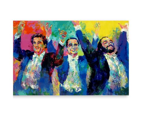 LeRoy Neiman, American (1921 - 2012) Lithograph "The Three Tenors" Signed and Numbered 176/385 in Pencil. Document included. 