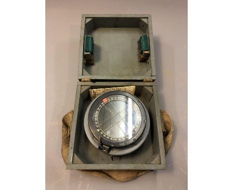 A Type P8 compass in box. 