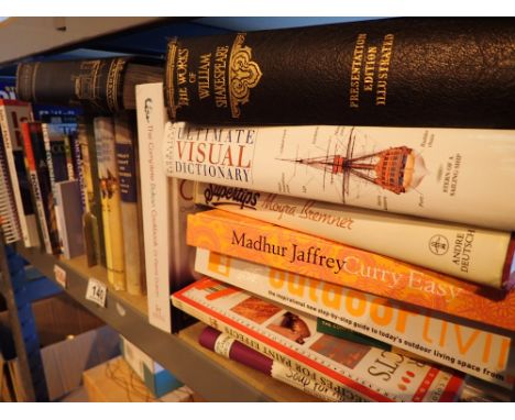 Shelf of mixed books 