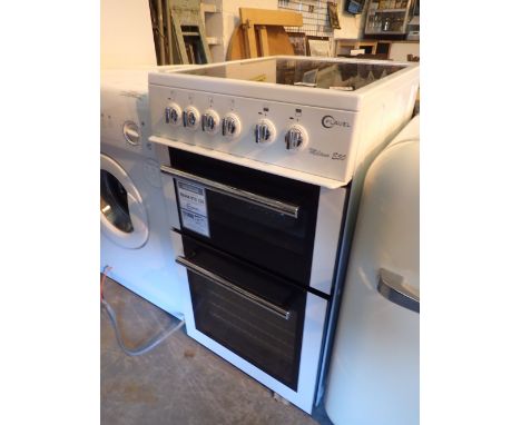 Flavel Milane E50 electric cooker  CONDITION REPORT: The item looks clean and still has the guarantee sticker to the front wh