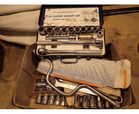 Box of engineering tools 