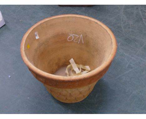 Terracotta garden planter, height 36 cm 