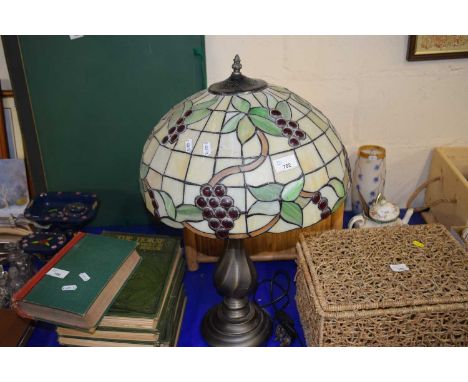 A Tiffany style table lamp