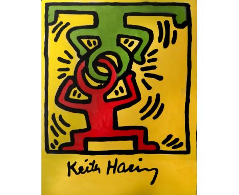 Keith Haring (1958-1990), Watercolor Painting Image Size: 10 5/8 by 8 1/4 inches (27 by 21 cm) All measurements are approxima