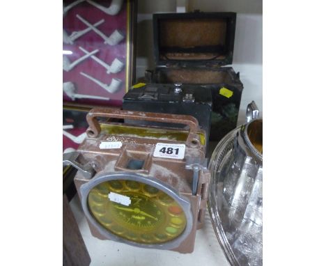 A JUNIOR '15 RUBIS' PIGEON CLOCK and another with case (2) 