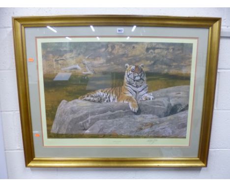 ANTHONY GIBBS, signed Limited Edition print, Quizzical Quadniped 189/1500 with pencil signature, Soloman and Whitehead Guild 