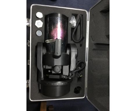 MEADE TELESCOPE, in fitted case with a tripod stand