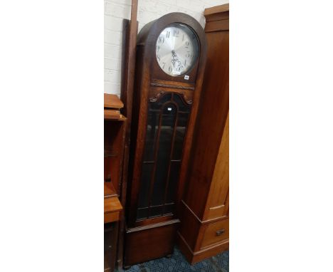 ART DECO WESTMINSTER CHIME LONGCASE CLOCK