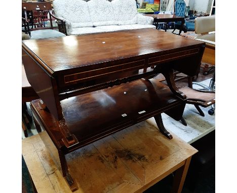PAIR OF SOFA TABLES