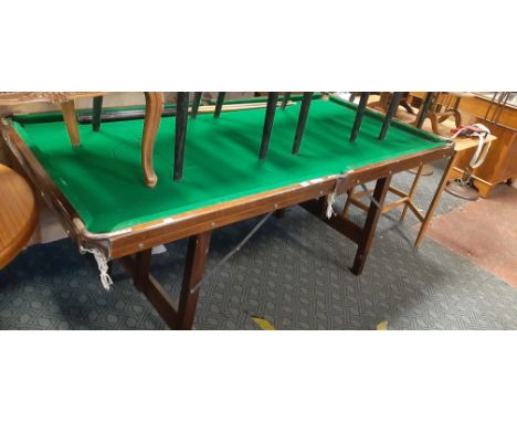 JUNIOR SNOOKER TABLE, BALLS &amp; CUES