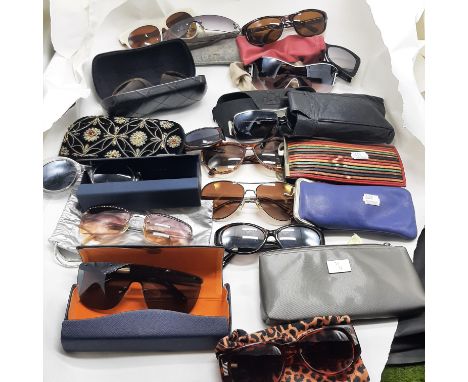 QTY OF SUNGLASSES - SOME DESIGNER