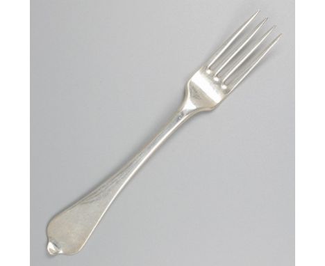Sleek design with lip at the stem end. The Netherlands, The Hague, Nicolaas van Swinderen, 1759, hallmarks: lion with crown, 