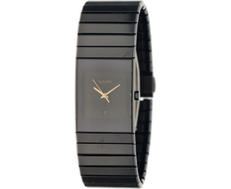 Case: ceramic - bracelet: ceramic - quartz - condition: good - diameter: 24 x 30 mm - wrist size: 20 cm - sapphire crystal - 
