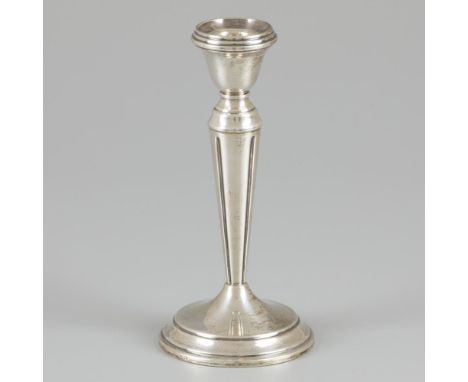 Sleek filled model. Netherlands, Haarlem, W.J. &amp; L. Burger, 1952-1975, hallmarks: sword, maker's mark - light wear. 183 g