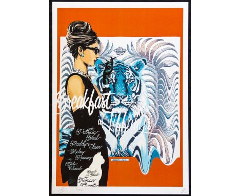 DEATH NYC Signed Fine Art Print with COA , DEATH NYC  is a New York City-based street artist. Her pseudonym is an acronym for