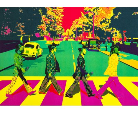 DEATH NYC Signed Fine Art Print with COA , DEATH NYC  is a New York City-based street artist. Her pseudonym is an acronym for