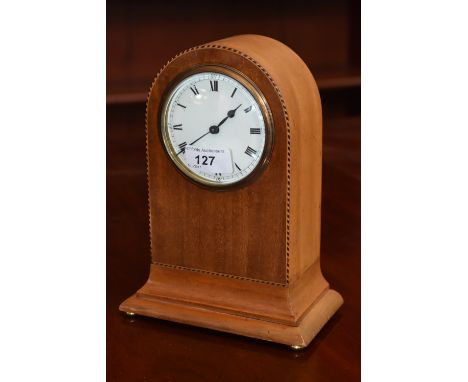 An Edwardian mahogany mantel clock, c.1905