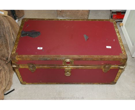 A travel Trunk.