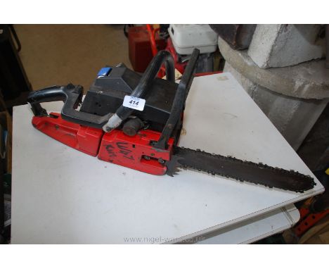 A Jonsereds Sweden Chainsaw.