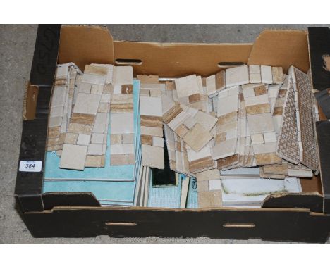 Approx. 40 9 1/2'' mosaic tile borders, etc.