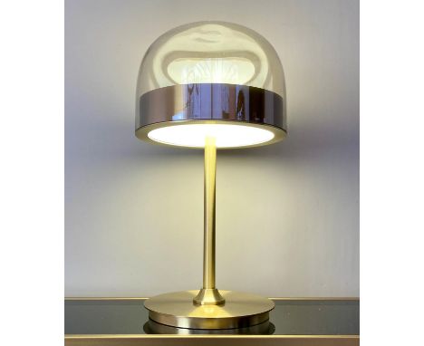 DOME TOP TABLE LAMP, 1950's Italian style, 47cm H. 