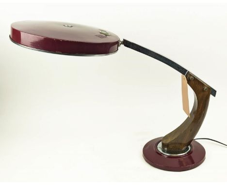 ATTRIBUTED TO FASE DESK LAMP, 46cm H, vintage 1900's, Spanish. 