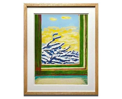 DAVID HOCKNEY 'IPad Drawing no. 610 - 23rd December 2010', 2019, lithograph, limited edition 685/2000, printed in Italy by Li